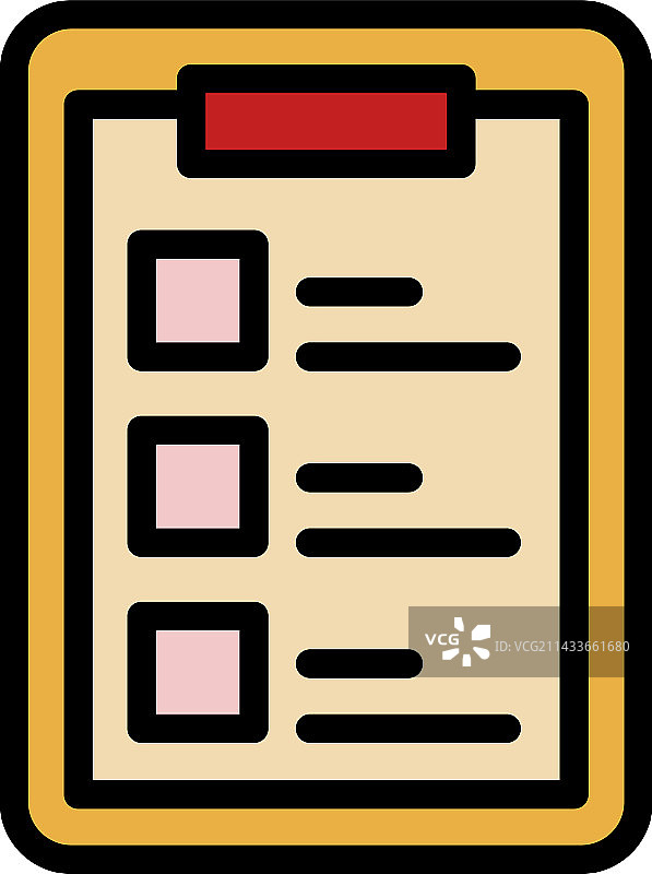 教育调查扁平图标图片素材