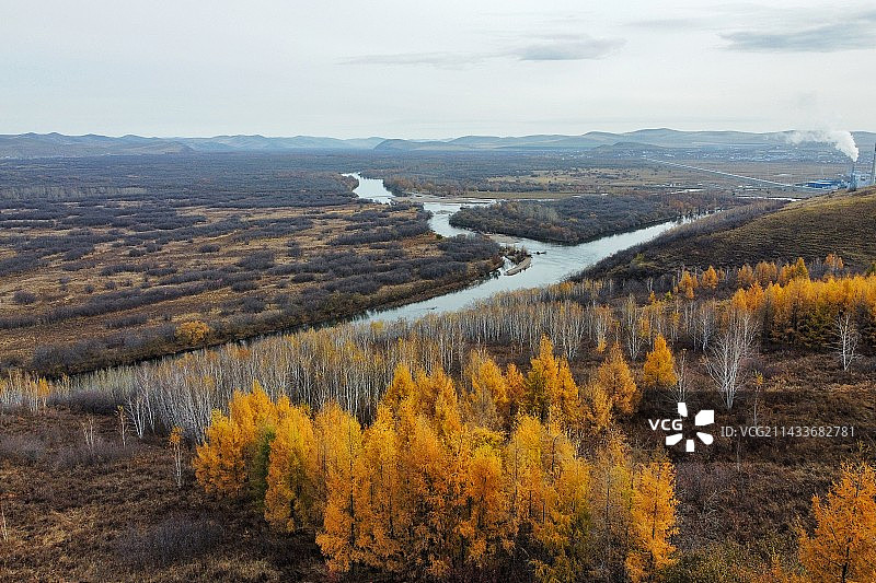 内蒙古额额古纳湿地图片素材