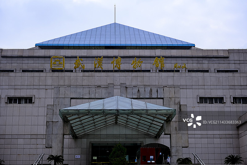 武汉博物馆正门图片素材