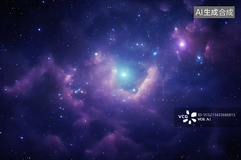 【AI数字艺术】宇宙星云图片素材
