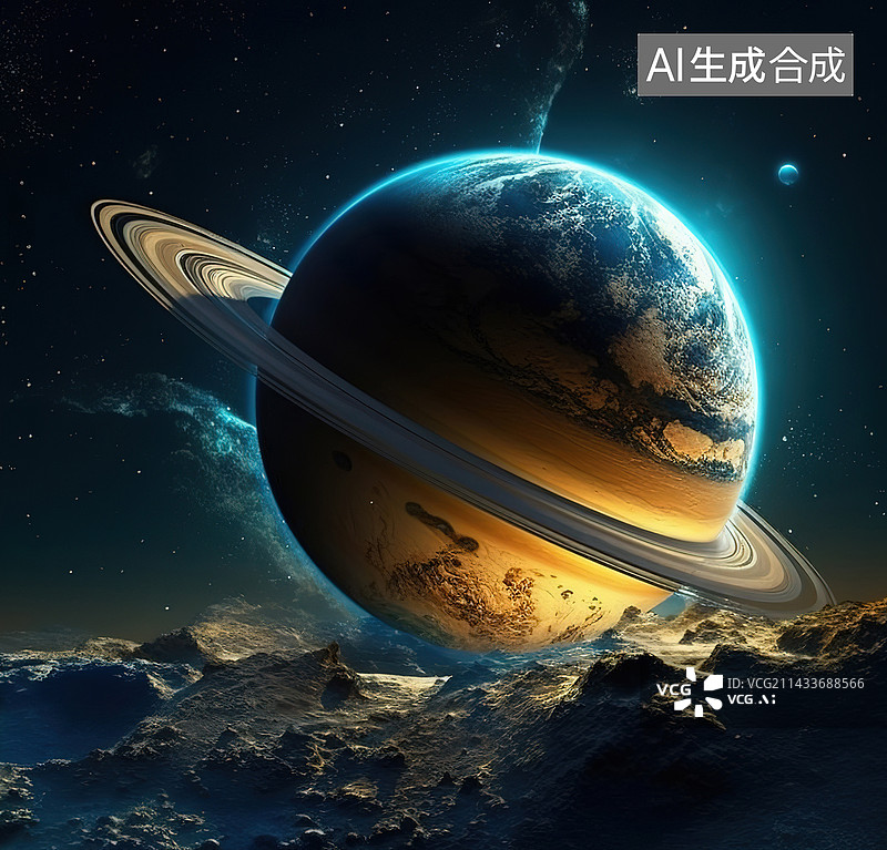 【AI数字艺术】太空图片素材