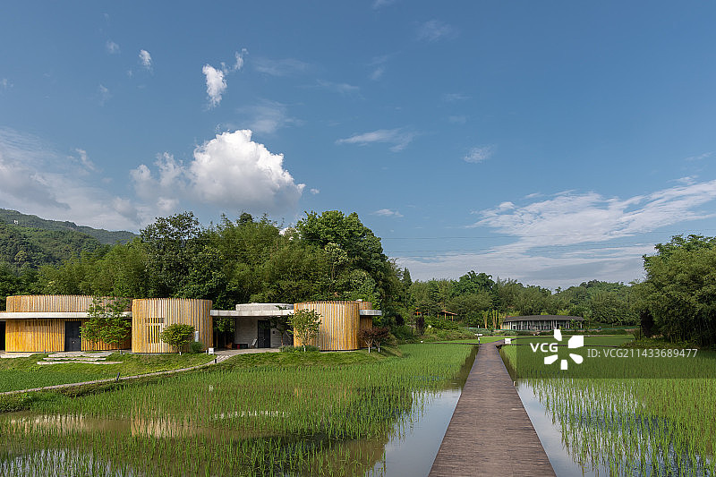 乡村旅游点图片素材