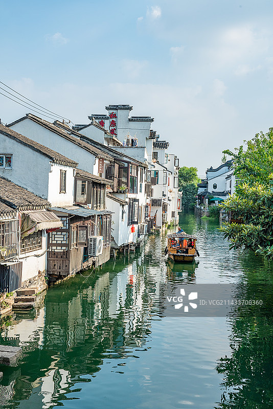 苏州历史老街平江路图片素材