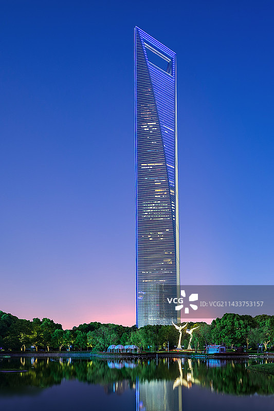 上海环球金融中心摩天楼图片素材