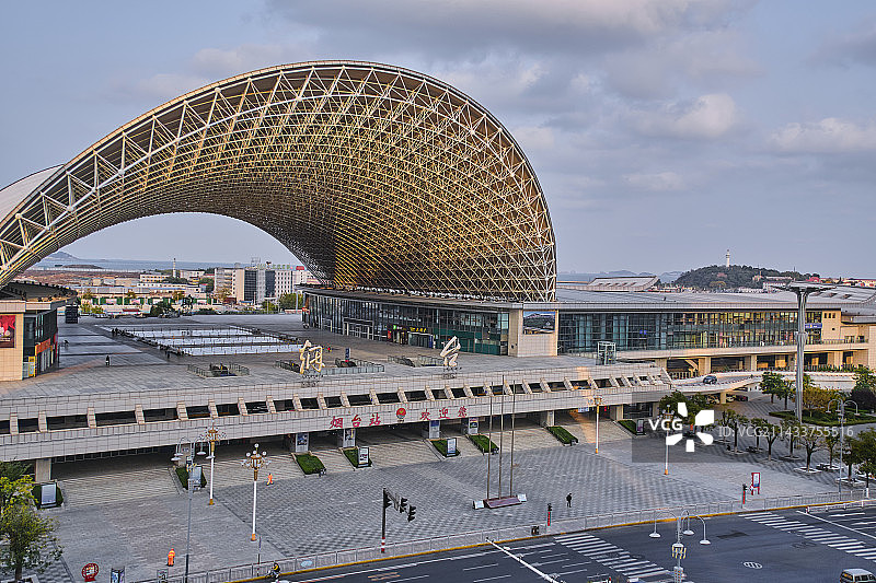 烟台市火车站图片素材