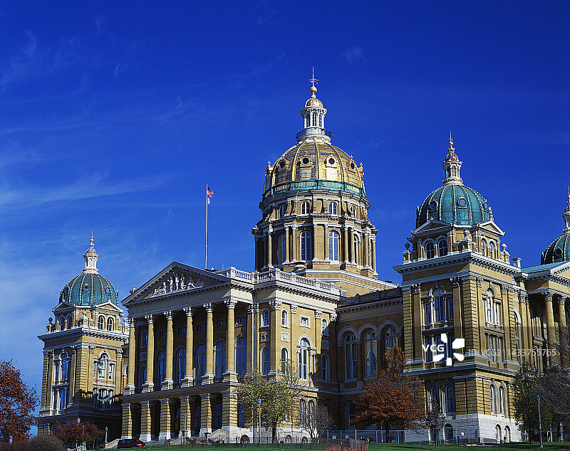 爱荷华州议会大厦图片素材