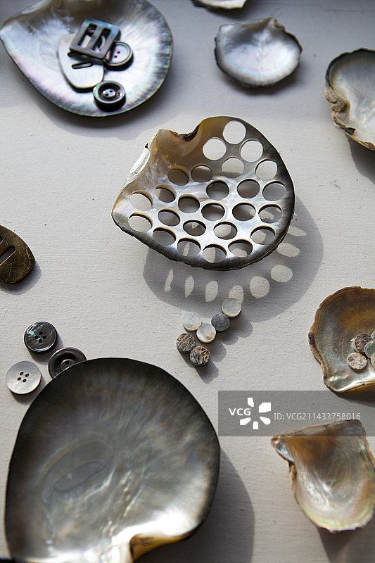 格里蒂纽扣制造商图片素材