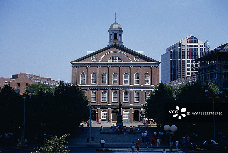 约翰·斯米伯特设计的法纳尔厅外景图片素材