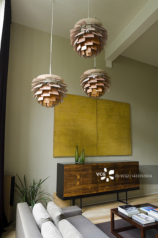 泰晤士河畔工艺美术运动建筑的现代翻新图片素材