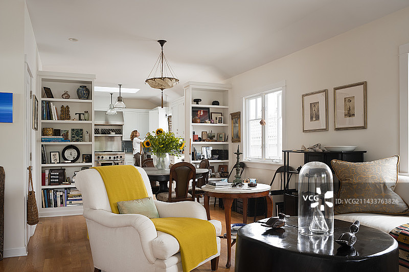 19世纪洛杉矶威尼斯海滩的房产图片素材