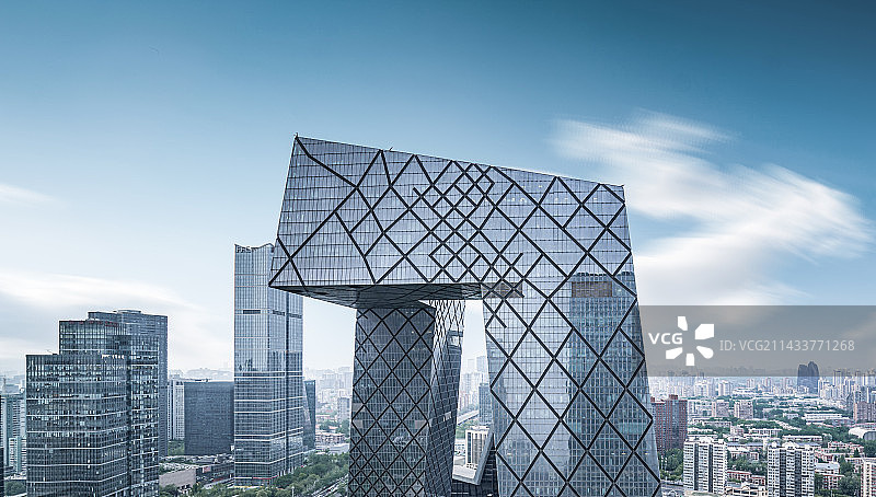 北京中央电视塔大楼图片素材