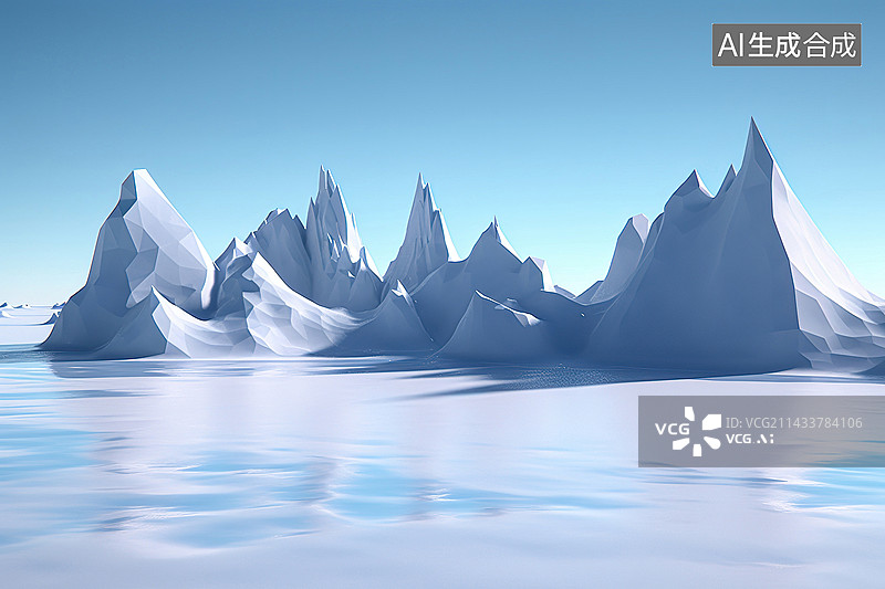 【AI数字艺术】3D艺术背景壁纸图片素材