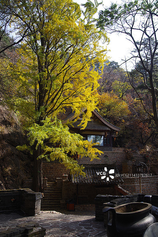 鞍山千山风景区风光图片素材