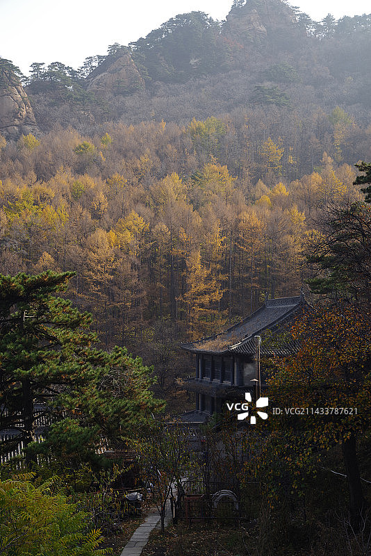 鞍山千山风景区风光图片素材
