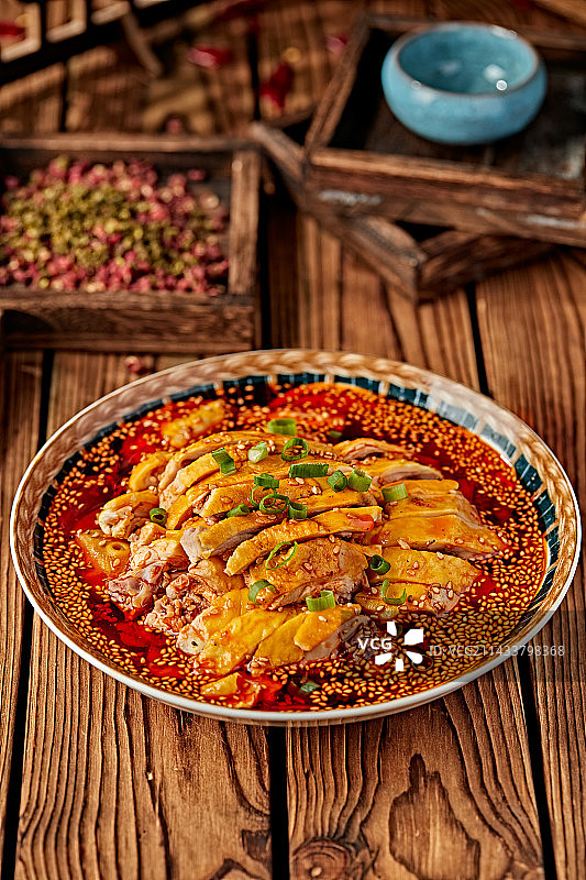 红油红油口水鸡图片素材