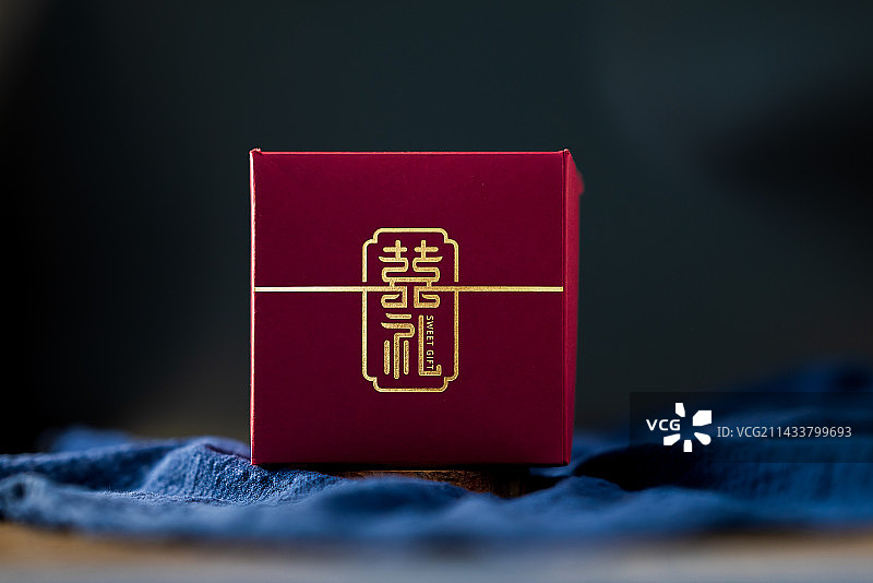 喜糖盒子图片素材