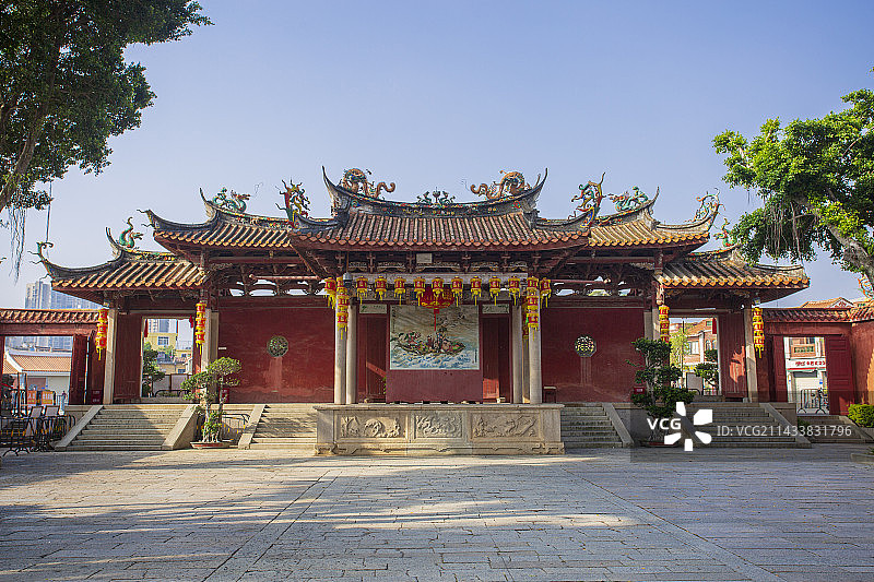 泉州天后宫中国传统古典建筑图片素材