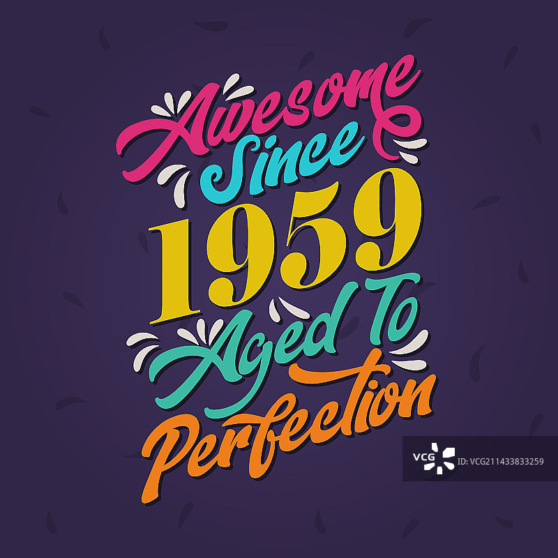 1959年以来的完美图片素材