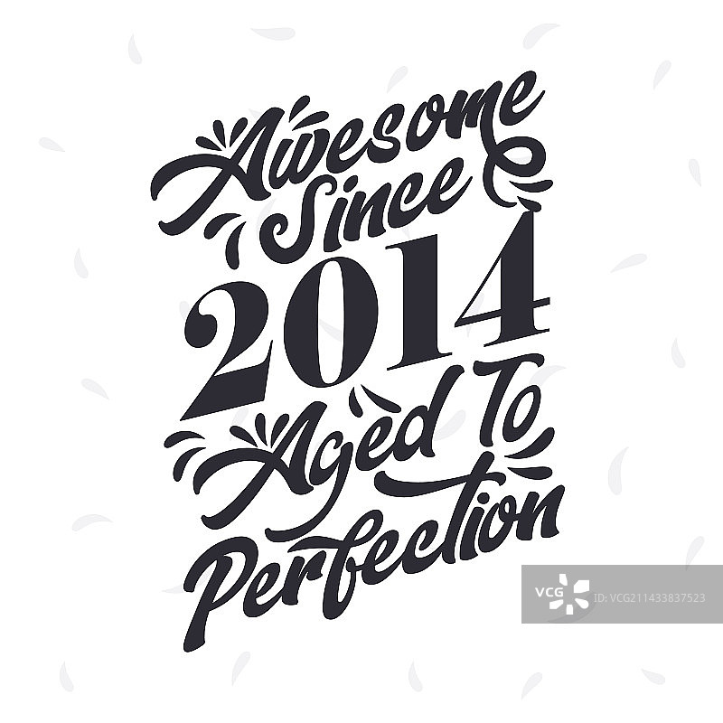 2014年复古生日纪念图片素材