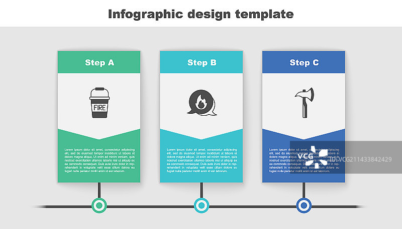 消防桶紧急呼叫和消防员图片素材