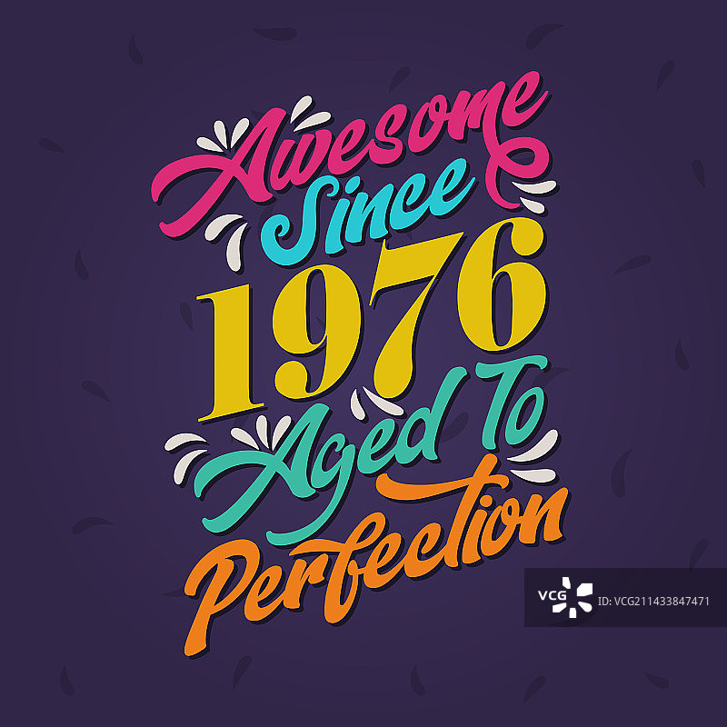 1976年复古纪念图片素材