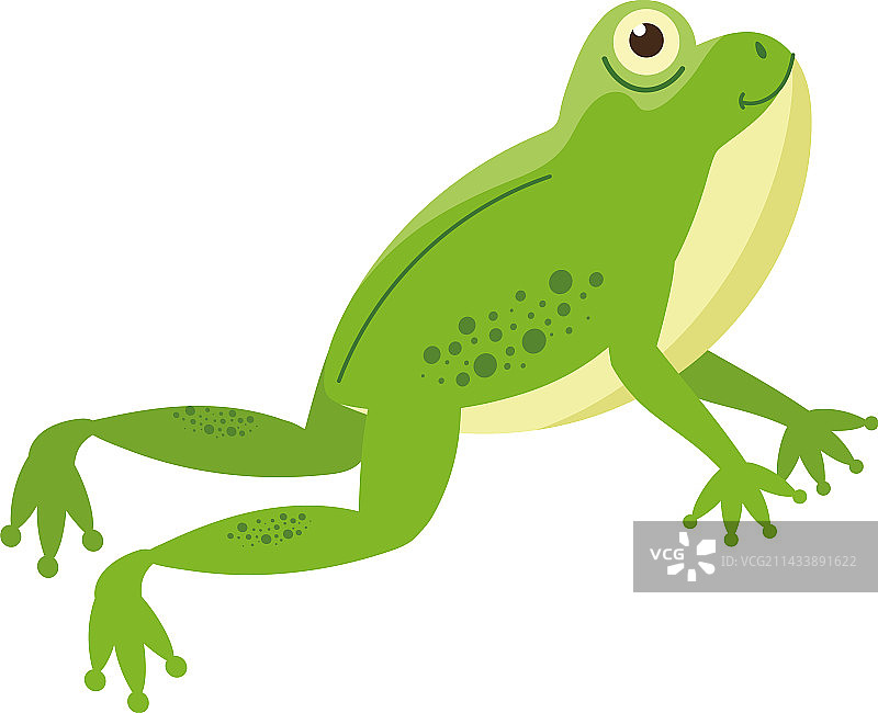 可爱的蟾蜍吉祥物图片素材