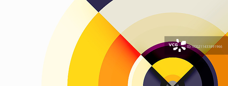 带阴影的圆圈时髦的最小几何图片素材