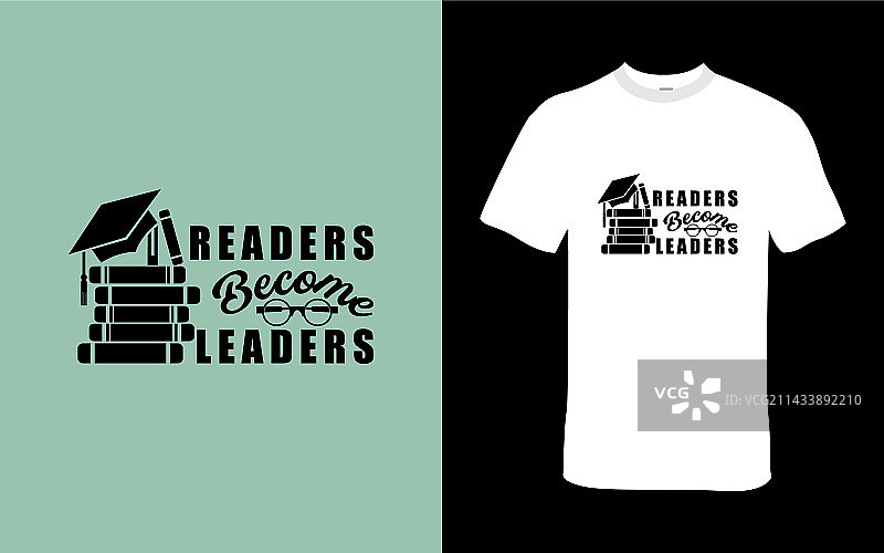 读书使人进步T恤引言图片素材