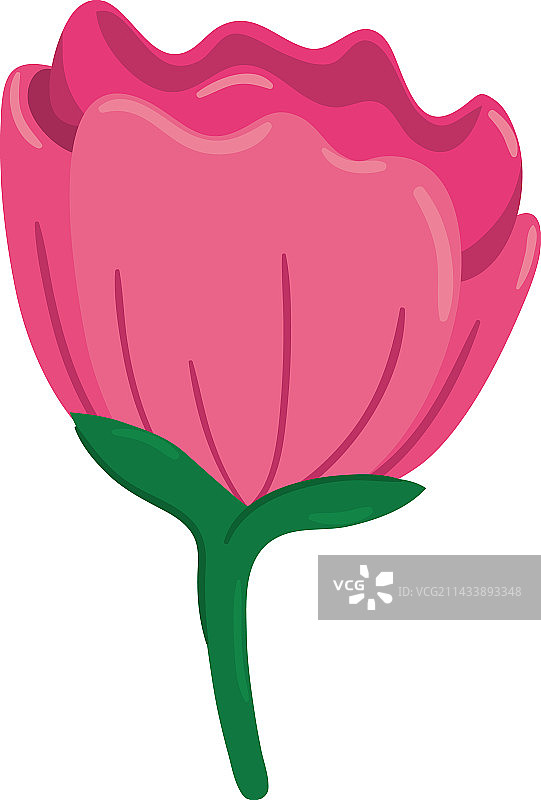 粉色花朵图标图片素材