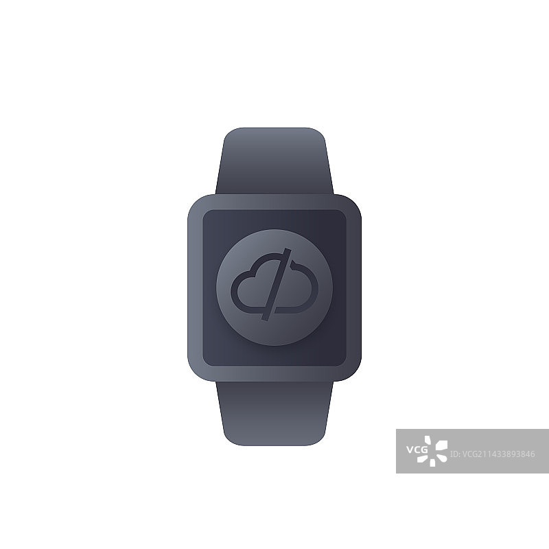 断开云或服务器连接图标图片素材