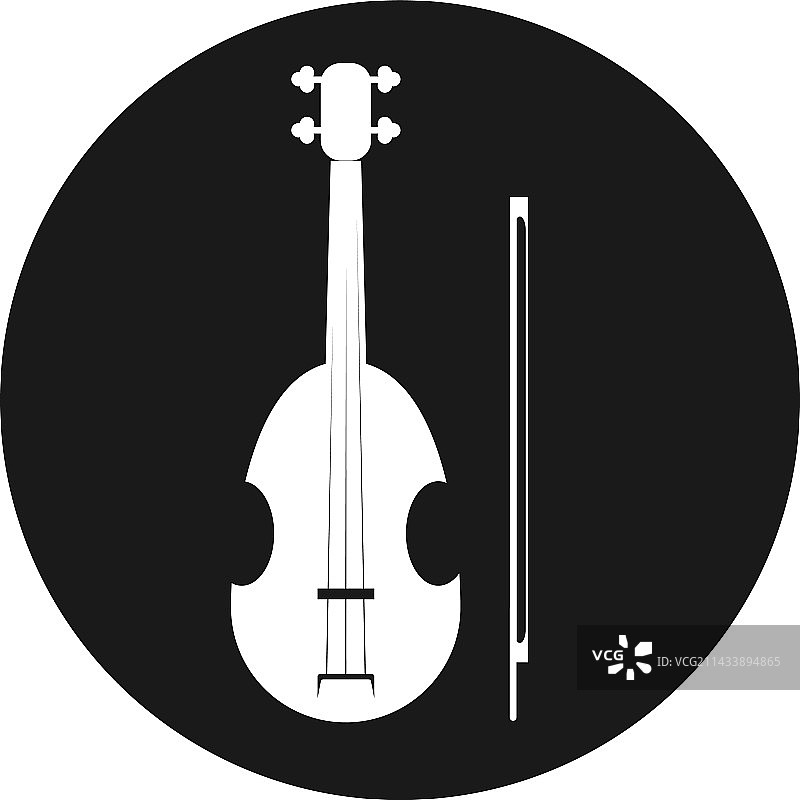 小提琴图标图片素材