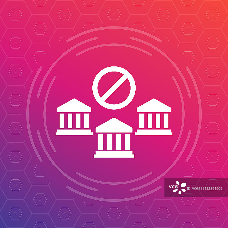 银行制裁图标设计图片素材
