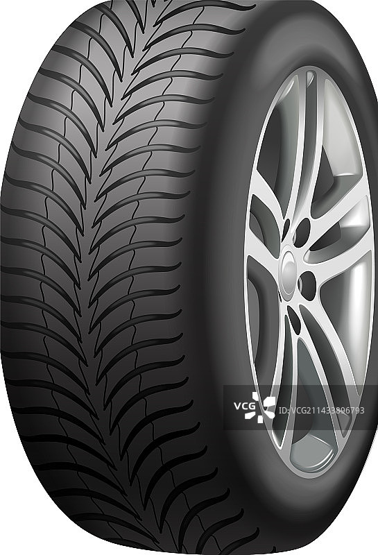 逼真轮胎图片素材
