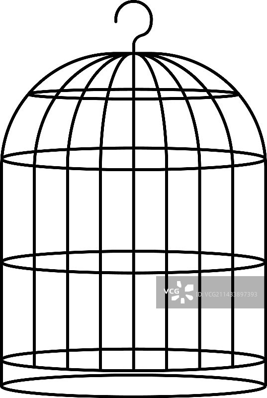 鸟笼图标图片素材