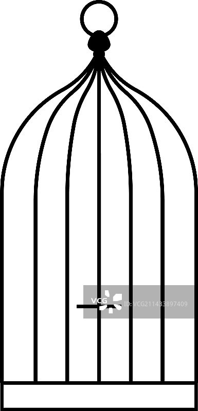 鸟笼图标图片素材