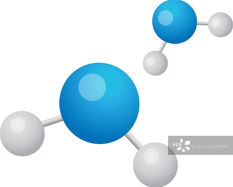 扁平分子图片素材