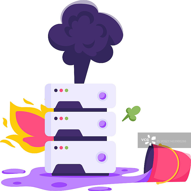 服务器故障图片素材