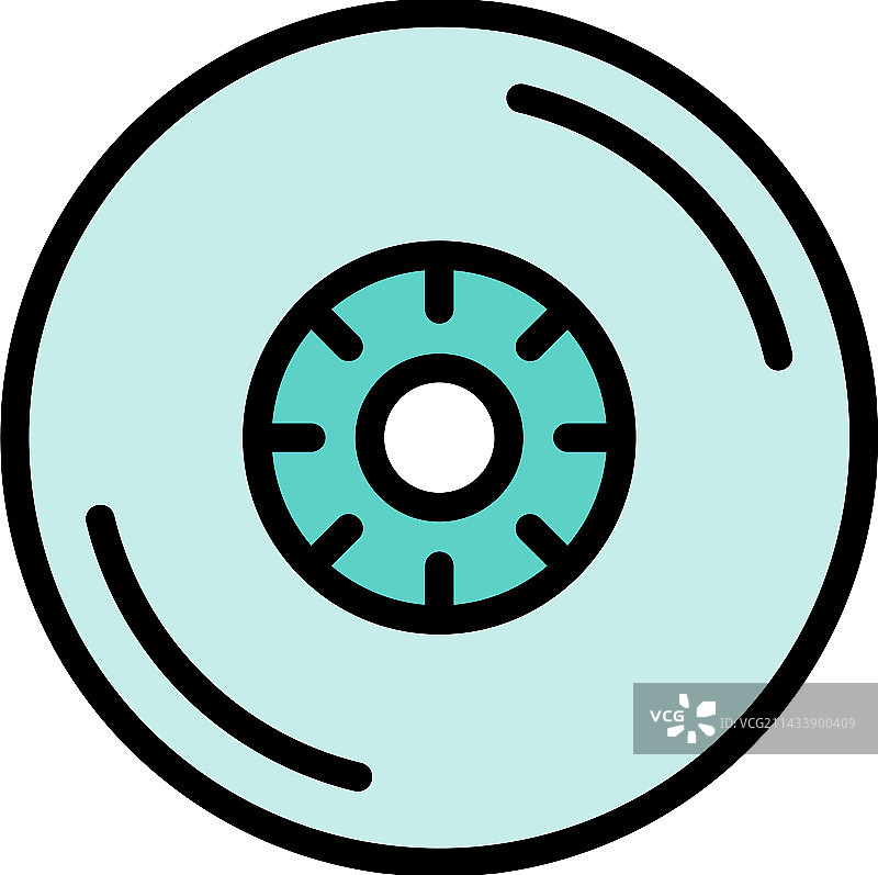 派对音乐光盘图标图片素材