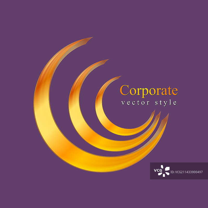 抽象明亮logo模板图片素材