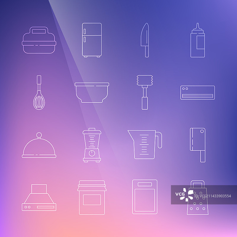 刨丝器、绞肉机、空调设备组合图片素材