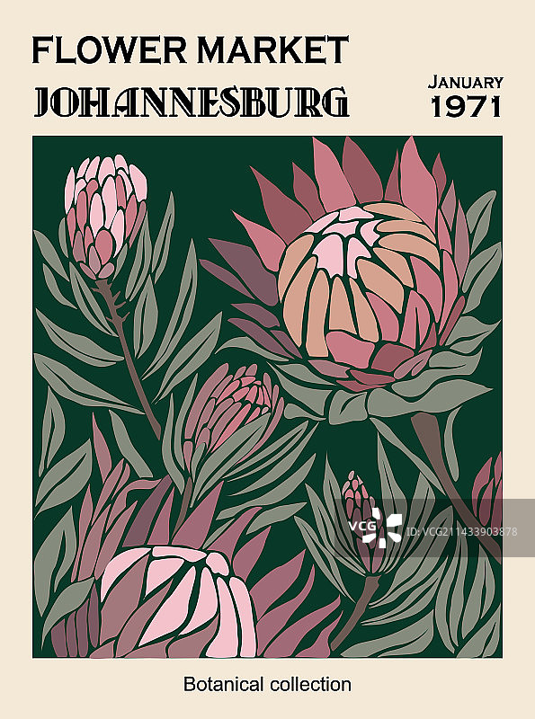 抽象海报花卉市场艺术印刷品图片素材