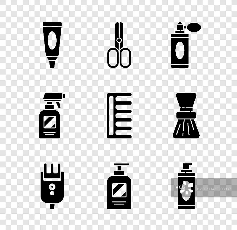 面霜或乳液、化妆品管、须后水套餐图片素材