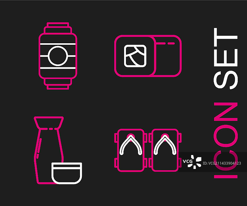 日本传统木屐图片素材