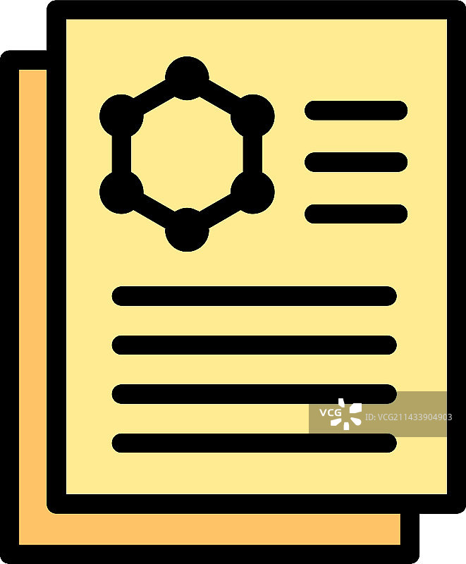 医学结果扁平图标图片素材