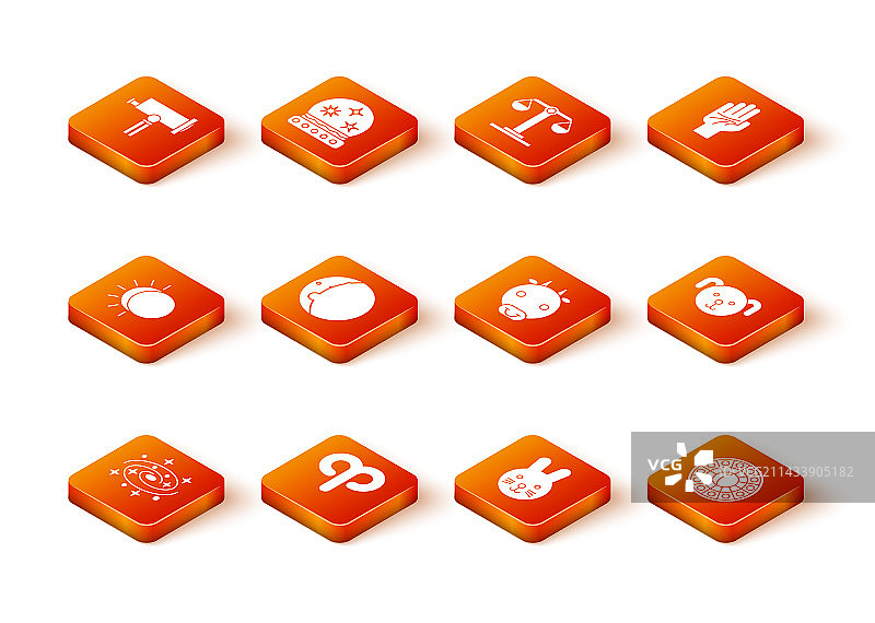 银河系白羊座星盘套装图片素材