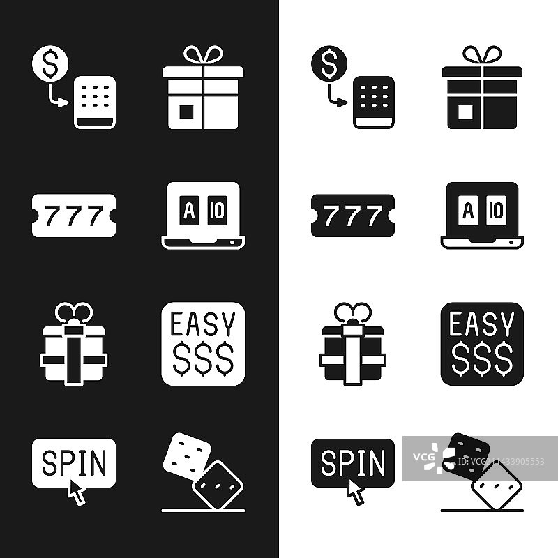 在线扑克牌桌游戏彩票套装图片素材