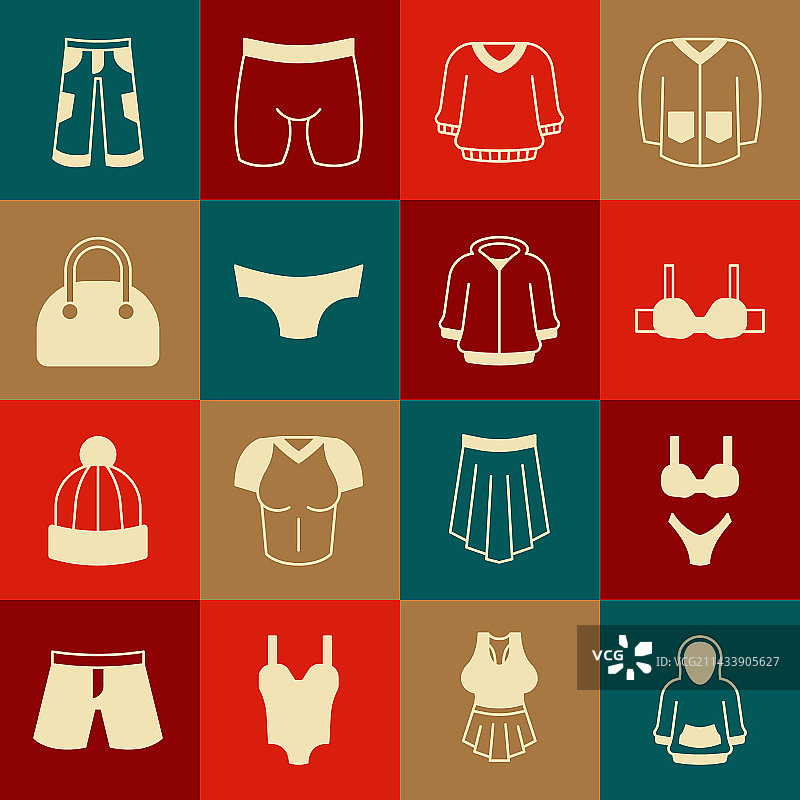 连帽衫泳衣胸罩毛衣男士内裤套装图片素材