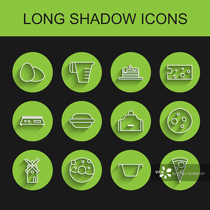 风车甜甜圈甜釉鸡肉图片素材