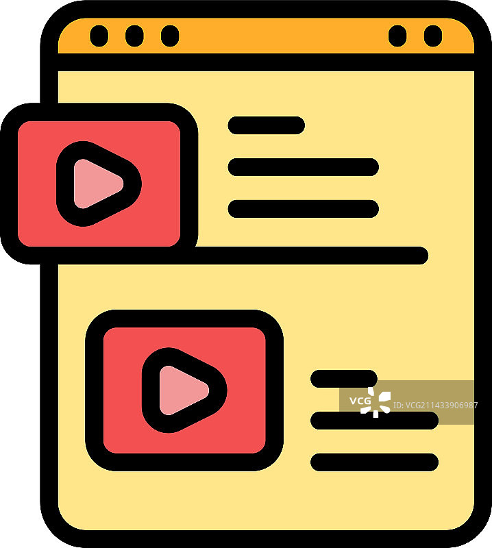 网页营销扁平图标图片素材