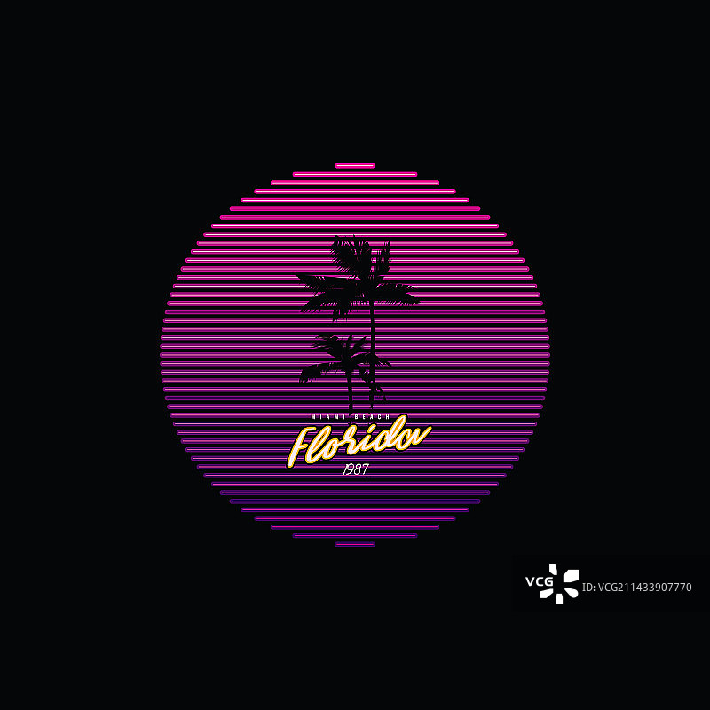 复古日落图片素材